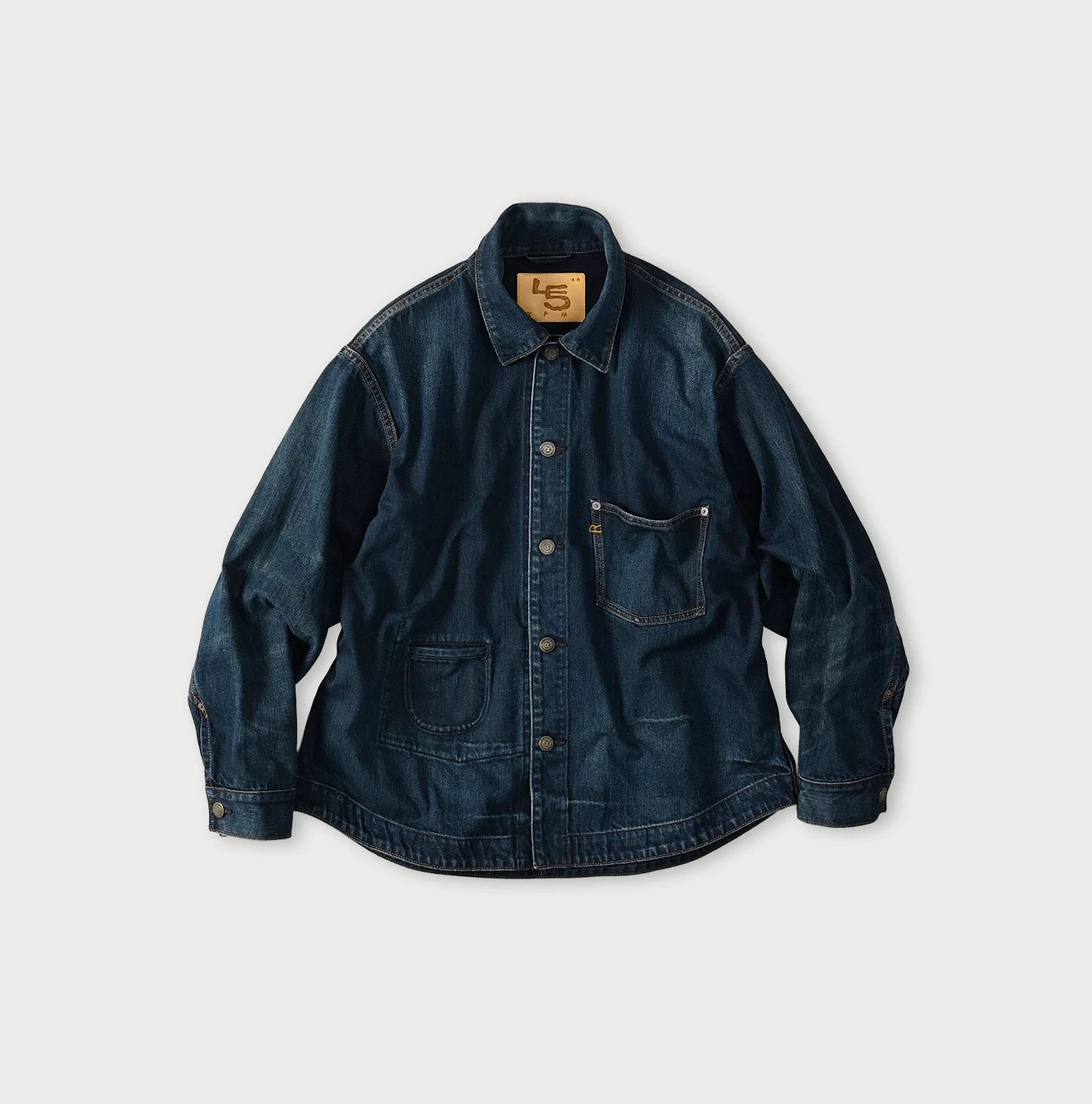 Rye Mugi Denim 908 Nando Nando Ocean Blouson Distressed