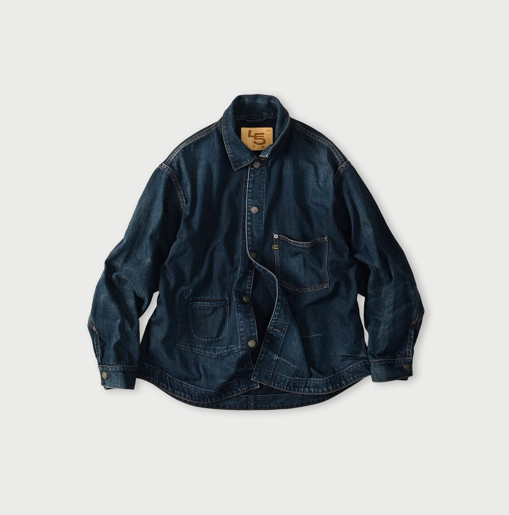 Rye Mugi Denim 908 Nando Nando Ocean Blouson Distressed