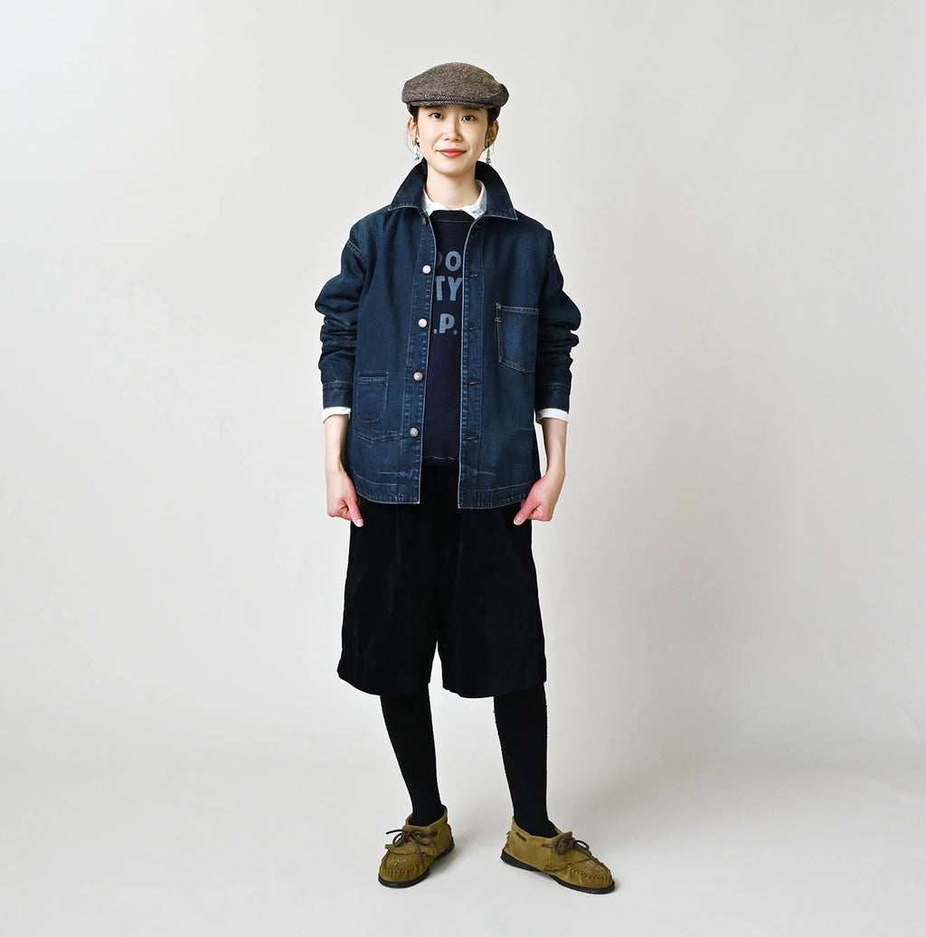 Rye Mugi Denim 908 Nando Nando Ocean Blouson Distressed