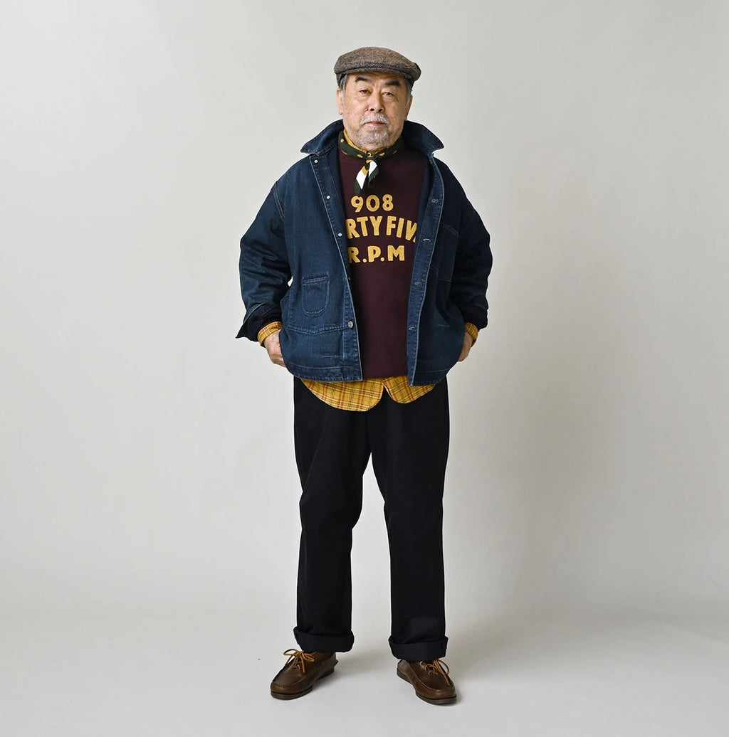 Rye Mugi Denim 908 Nando Nando Ocean Blouson Distressed