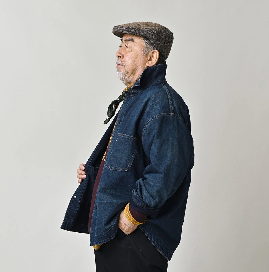 Rye Mugi Denim 908 Nando Nando Ocean Blouson Distressed
