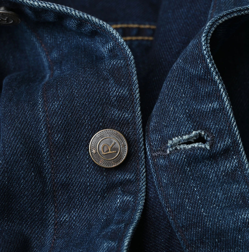 Rye Mugi Denim 908 Nando Nando Ocean Blouson Distressed