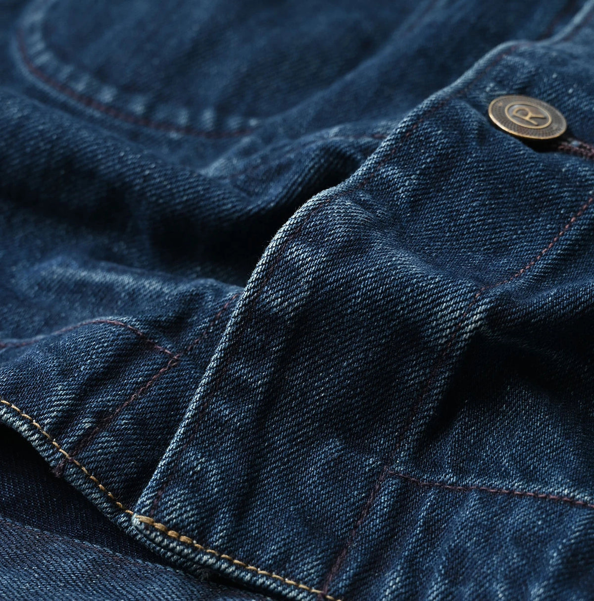 Rye Mugi Denim 908 Nando Nando Ocean Blouson Distressed