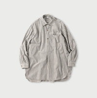Dungaree Stripe 908 Grandpa Pull Shirt