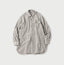 Dungaree Stripe 908 Grandpa Pull Shirt Kinari Stripes