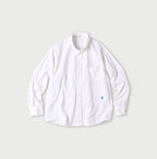No.180 Miko 908 Ocean Button Down Shirt White