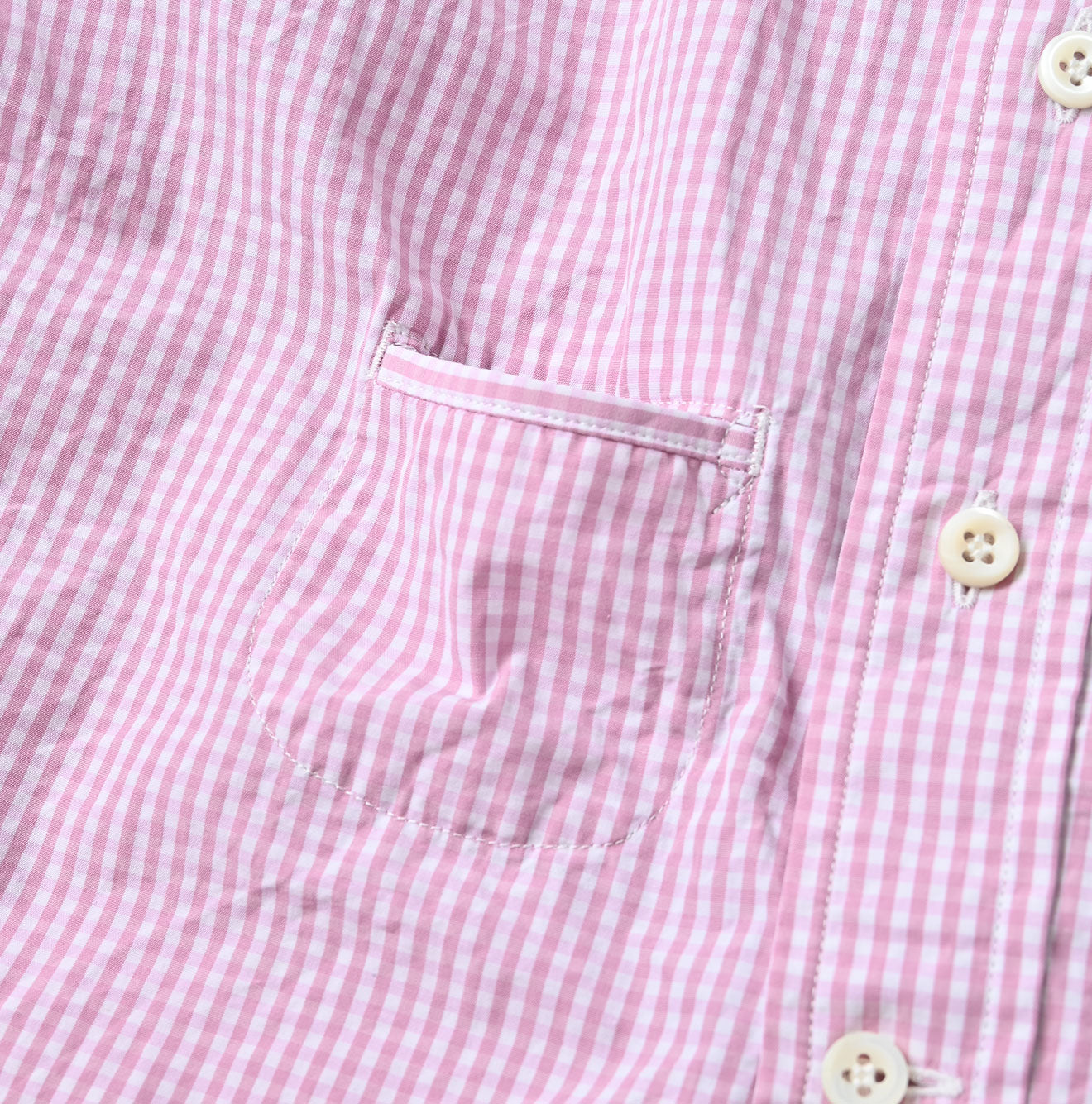 No.180 Miko 908 Ocean Button Down Shirt Detail