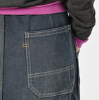 Tweed Denim Painter Skirt Zyu Detail
