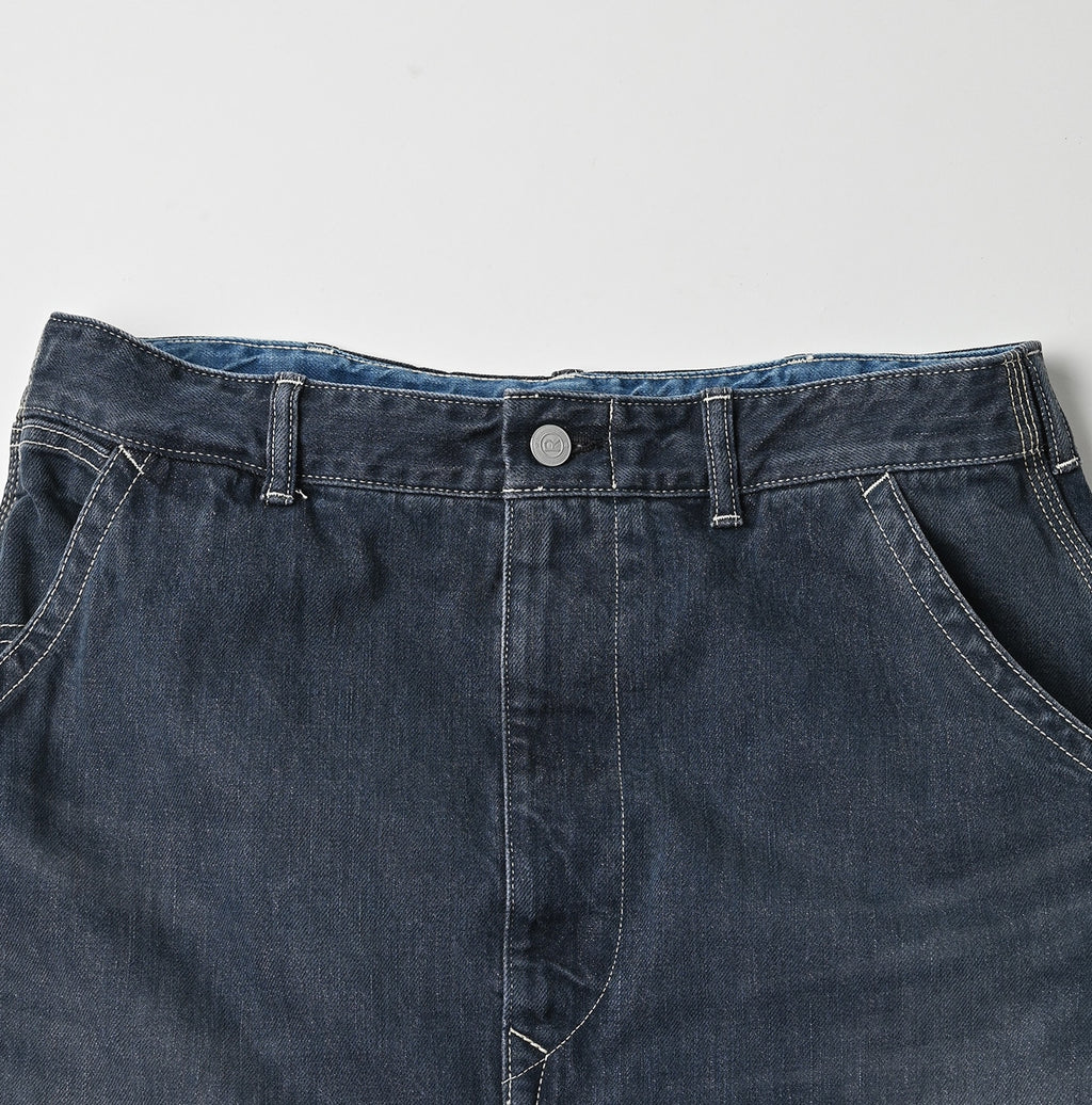 Tweed Denim Painter Skirt Zyu Detail