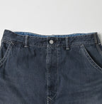 Tweed Denim Painter Skirt Zyu Detail