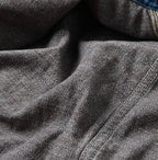 Tweed Denim Painter Skirt Zyu Detail