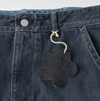 Tweed Denim Painter Skirt Zyu Detail