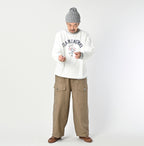 Back Satin 908 Tent Pants Male Model