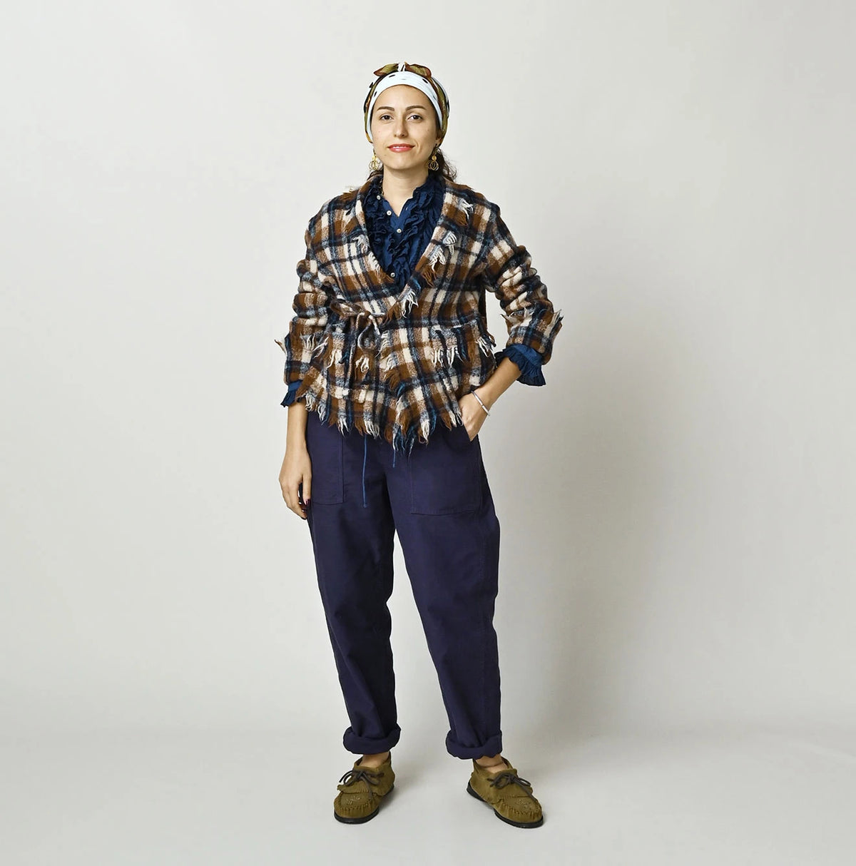 Okome Satin 908 Baker Pants