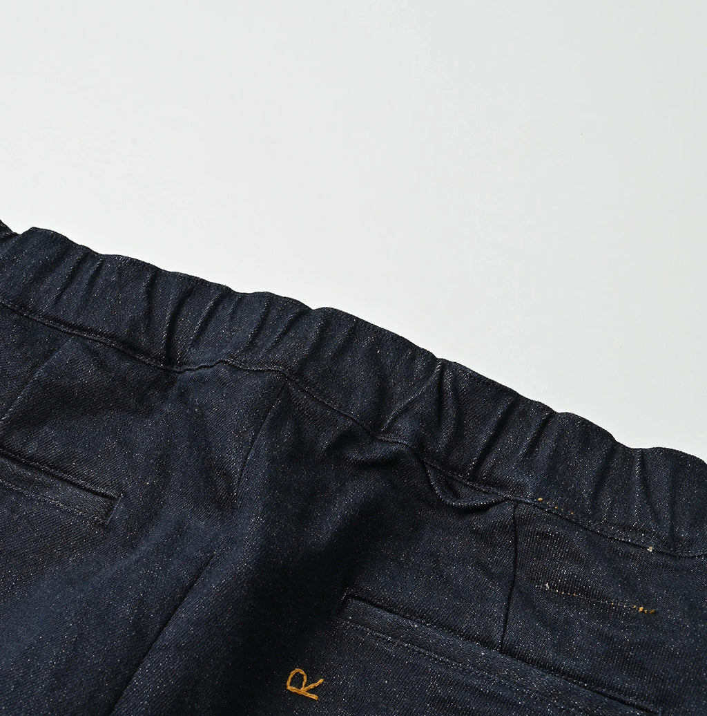 Tweed Denim Sabrina Slacks Nou Detail