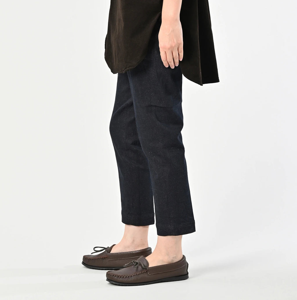 Tweed Denim Sabrina Slacks Nou Female Model