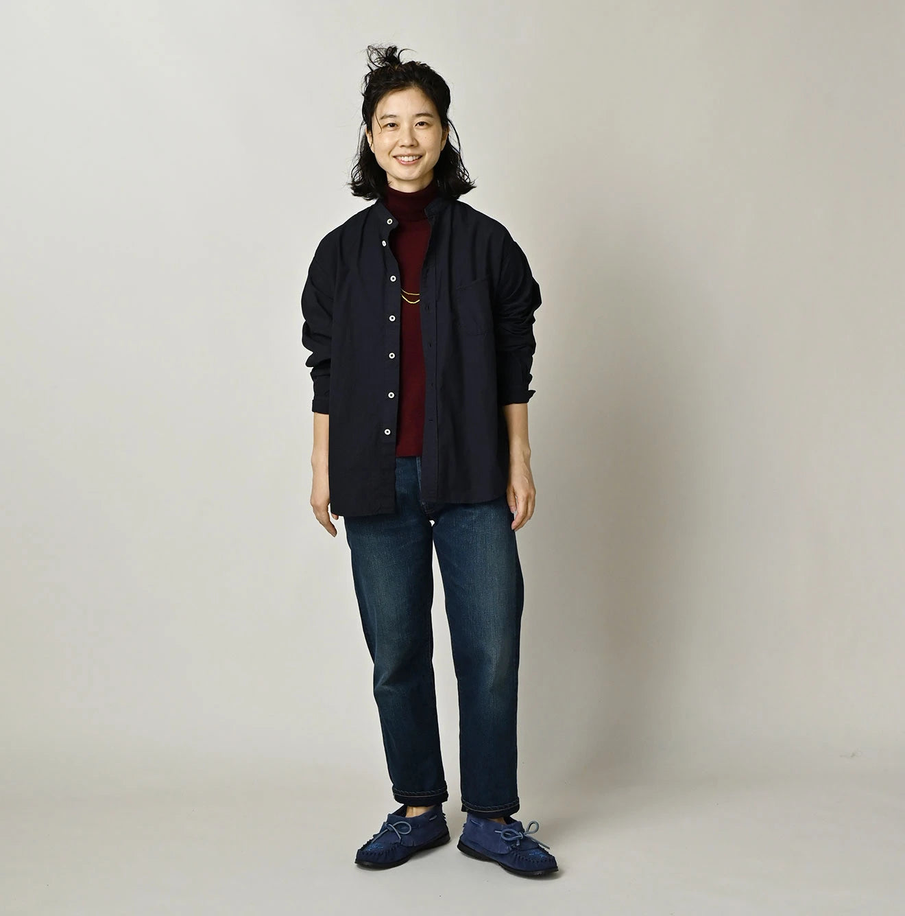 Nando Nando Rye Mugi Denim Machihikohime Distressed