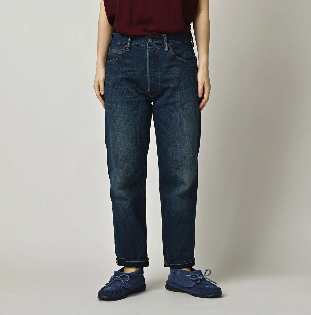 Nando Nando Rye Mugi Denim Machihikohime Distressed
