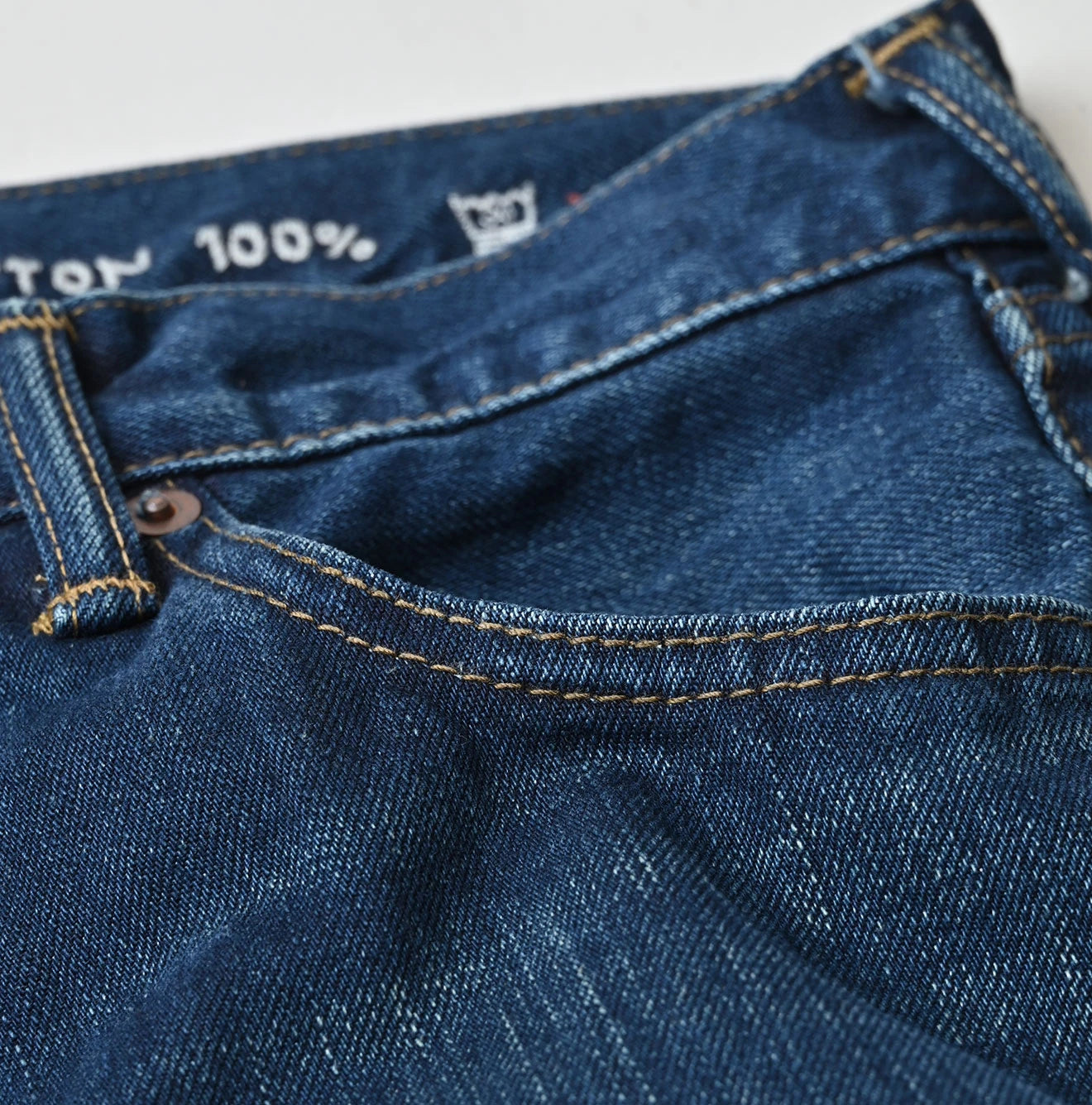 Nando Nando Rye Mugi Denim Machihikohime Distressed