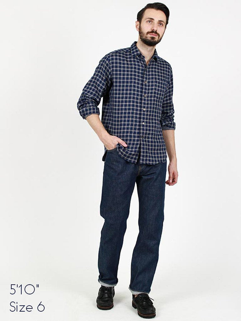 Umihikohime 0916 One Wash Cotton Denim Pants