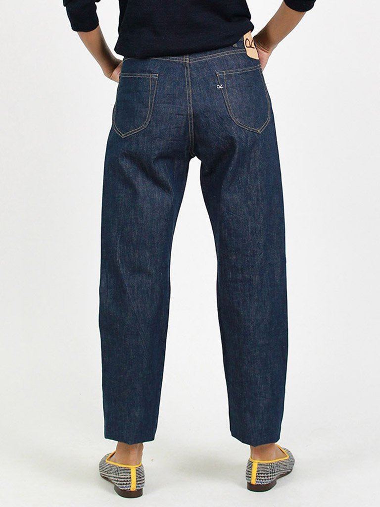 Umihikohime 0916 One Wash Cotton Denim Pants