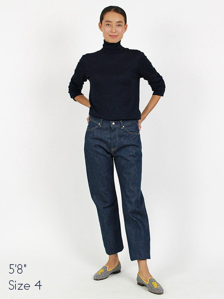 Umihikohime 0916 One Wash Cotton Denim Pants