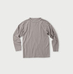 Dozume Tenjiku Cotton 908 45 Star Long Sleeve T-shirt Gray