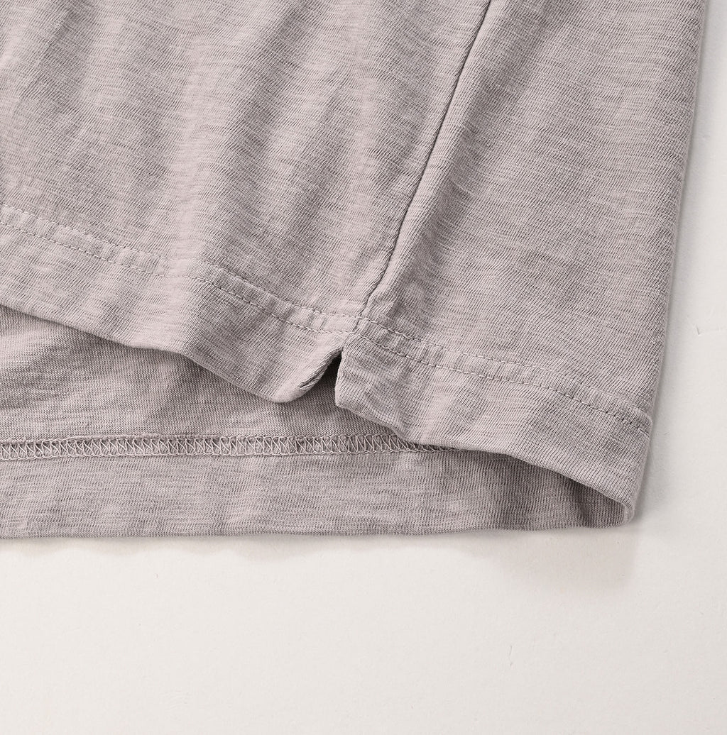 Dozume Tenjiku Cotton 908 45 Star Long Sleeve T-shirt Detail
