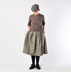 Tenjiku Square T-shirt Female Model