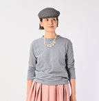 Top Tenjiku Squre T-shirt Female Model