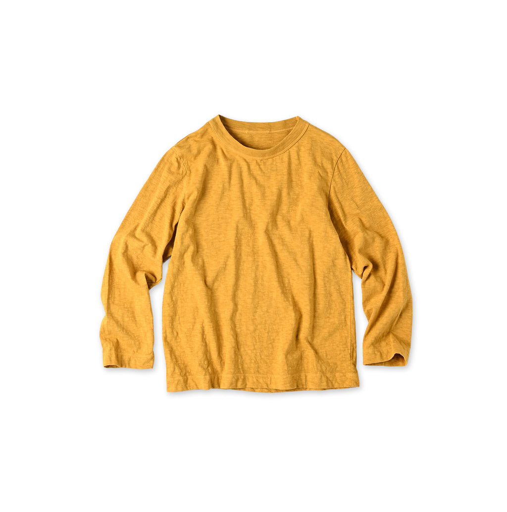 45 Plant Dyed Tenjiku Square T-shirt Maple