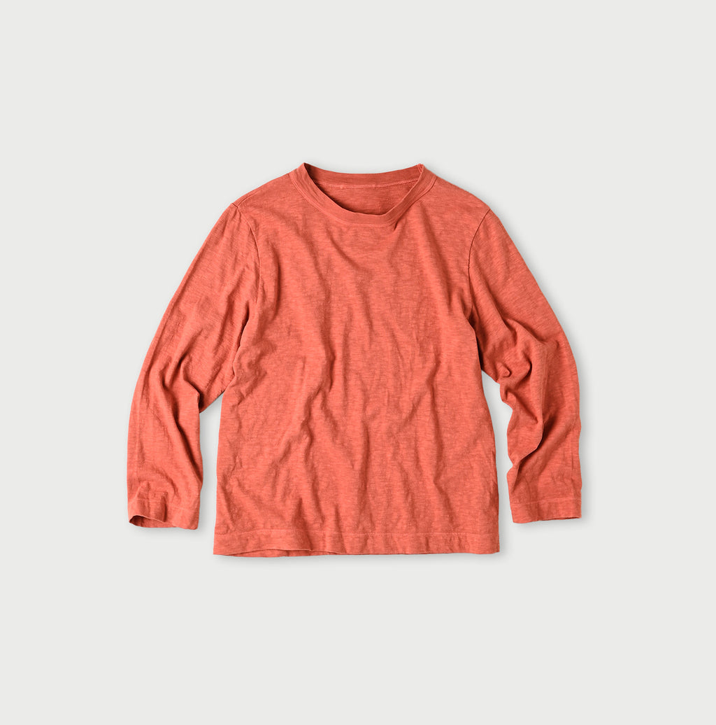 45 Plant Dyed Tenjiku Square T-shirt Autumn Leaves
