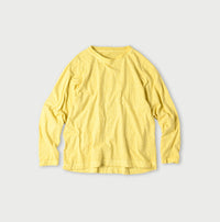45 Plant Dyed Tenjiku 908 Ocean Long Sleeve T-shirt