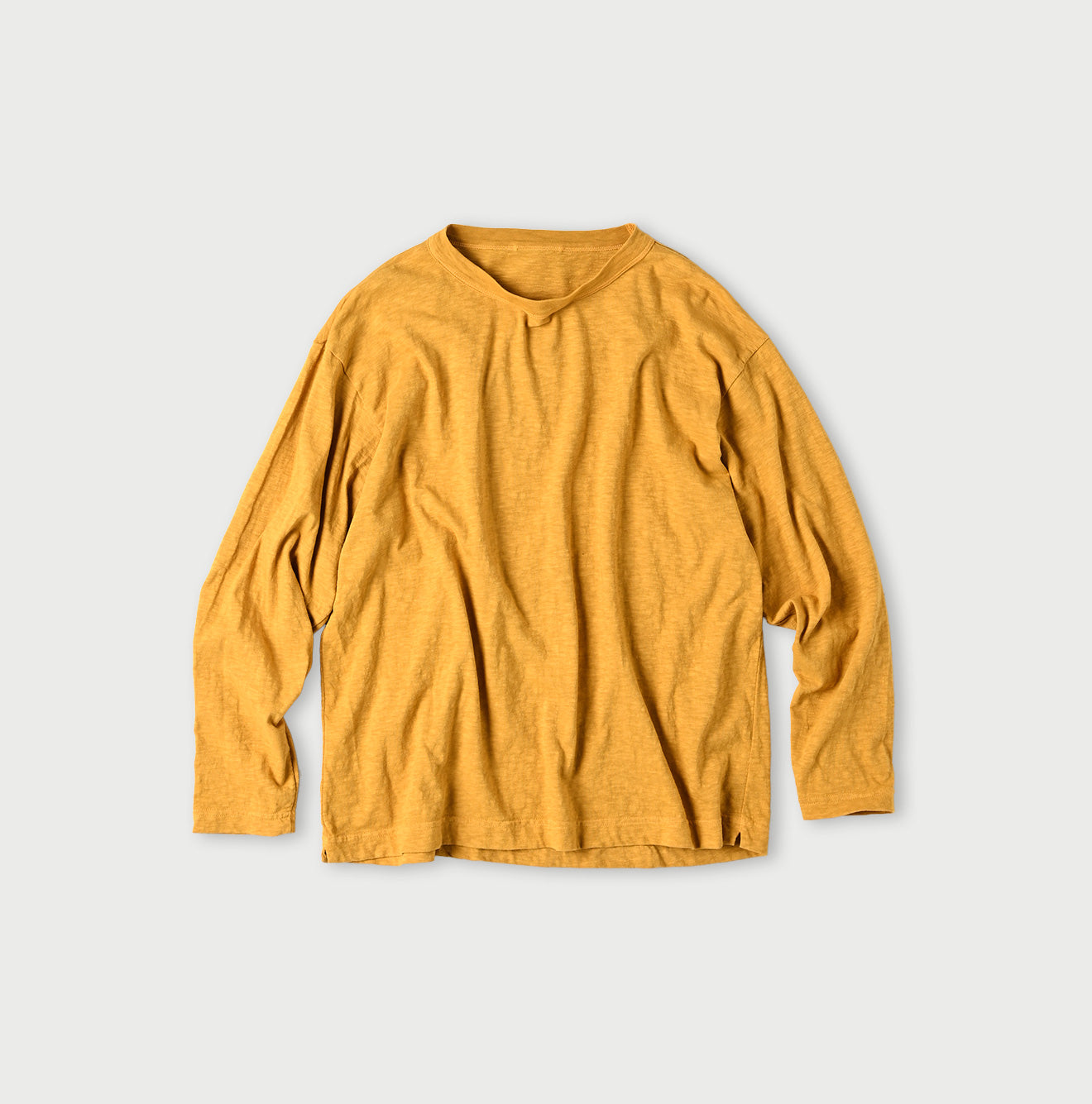 45 Plant Dyed Tenjiku 908 Ocean Long Sleeve T-shirt