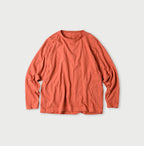 45 Plant Dyed Tenjiku 908 Ocean Long Sleeve T-shirt