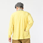 45 Plant Dyed Tenjiku 908 Ocean Long Sleeve T-shirt