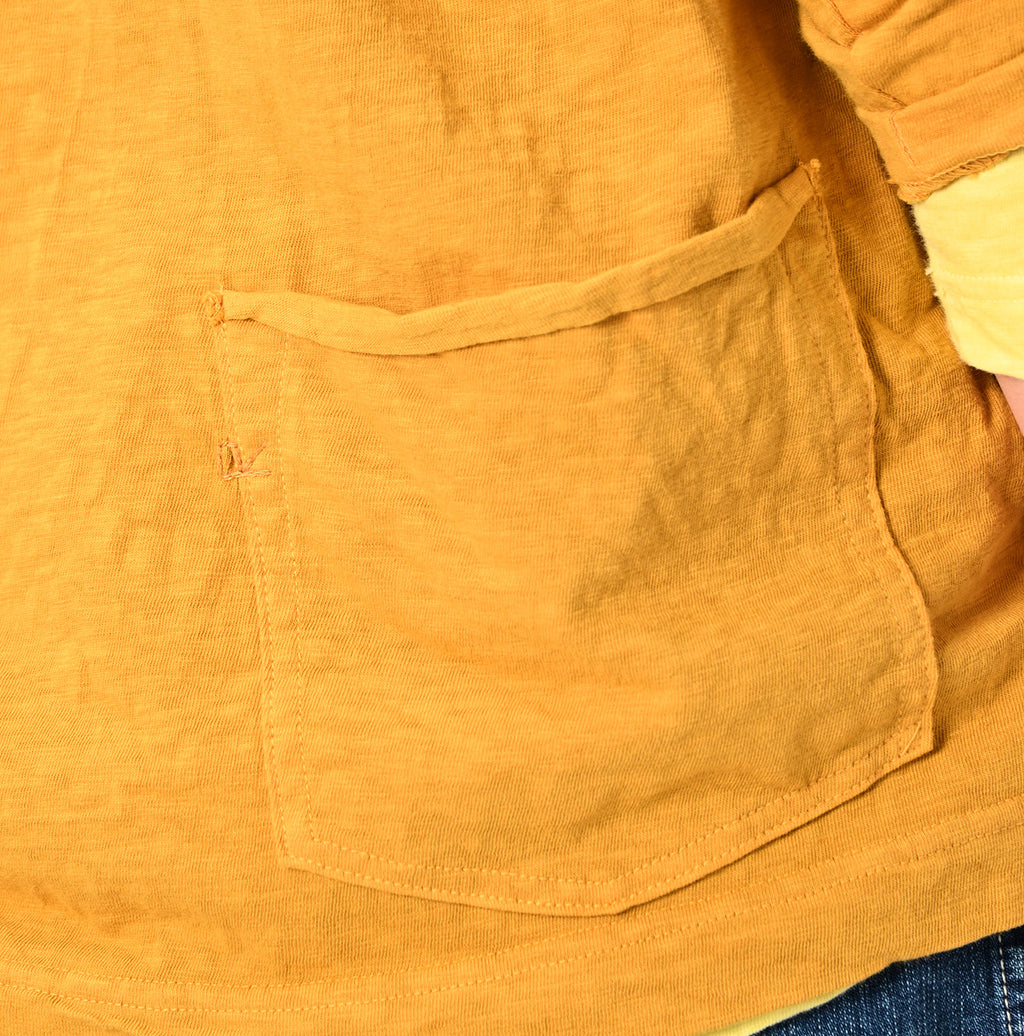 45 Plant Dyed Tenjiku 908 Ocean Long Sleeve T-shirt