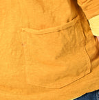 45 Plant Dyed Tenjiku 908 Ocean Long Sleeve T-shirt