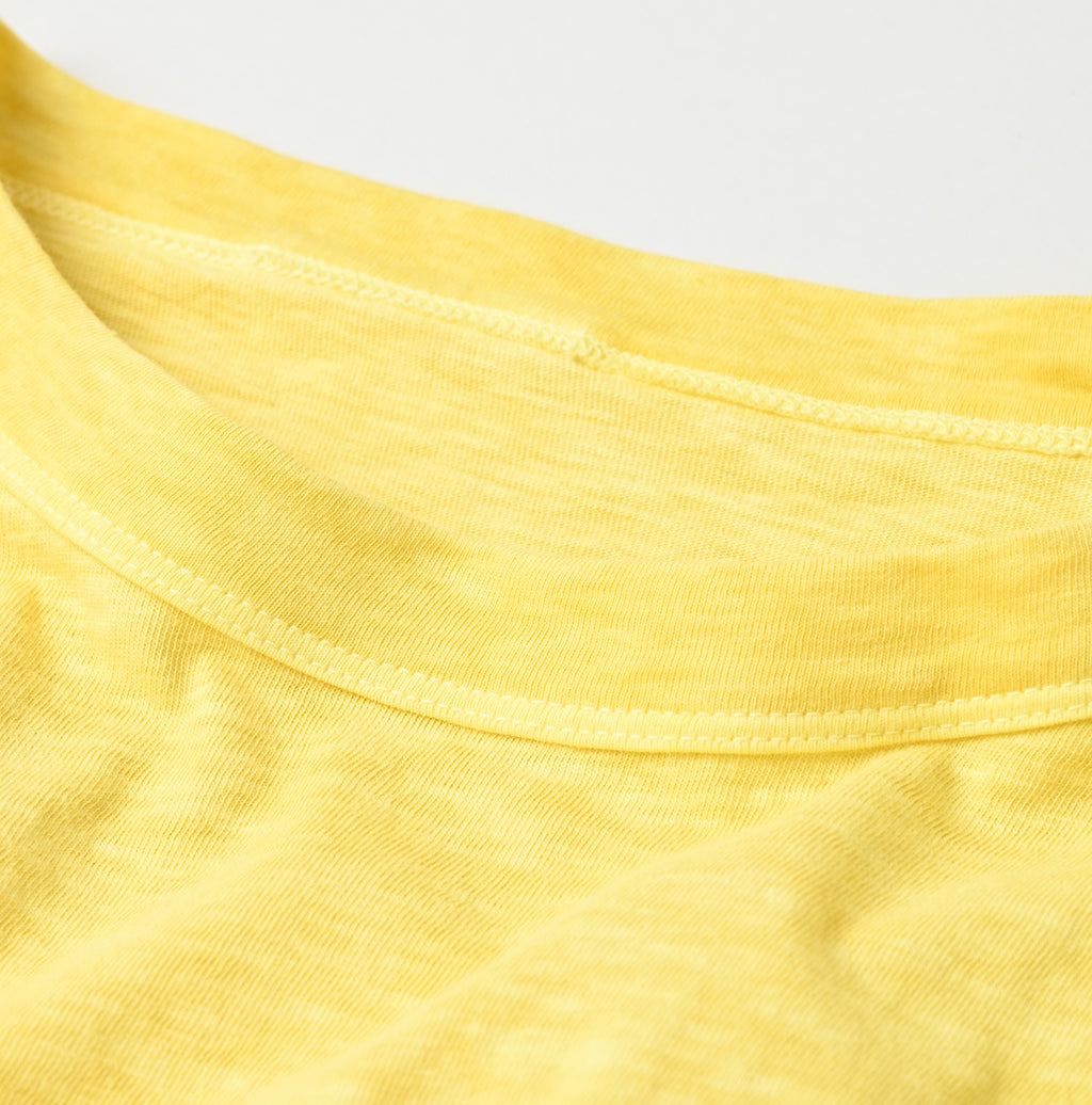 45 Plant Dyed Tenjiku 908 Ocean Long Sleeve T-shirt
