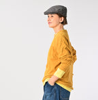 45 Plant Dyed Tenjiku 908 Ocean Long Sleeve T-shirt