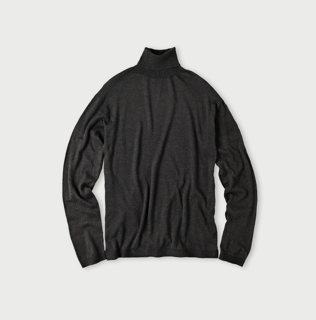 Whole Super Gauze 908 Turtle Neck