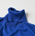 Whole Super Gauze 908 Turtle Neck Detail