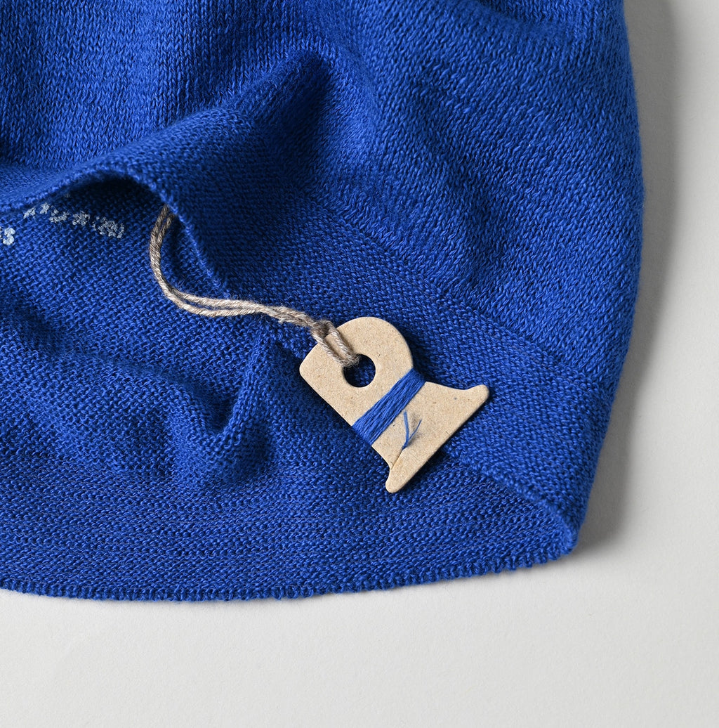 Whole Super Gauze 908 Turtle Neck Detail