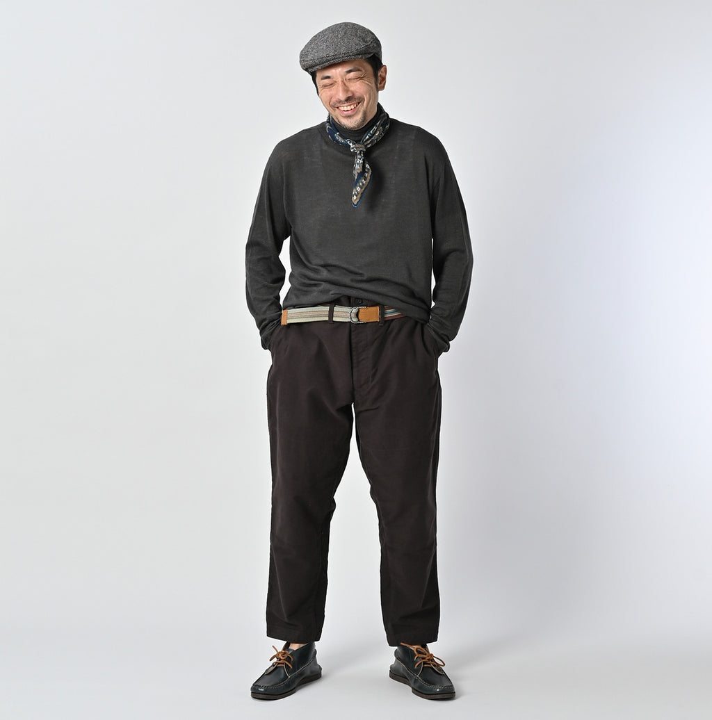 Whole Super Gauze 908 Turtle Neck Male Model