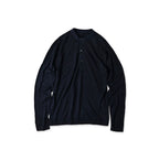 Indigo Whole Super Gauze 908 Henley