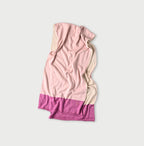 Super Gauze Tricolor Muffler Pink Base