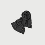 Super Gauze Muffler Gray Moku