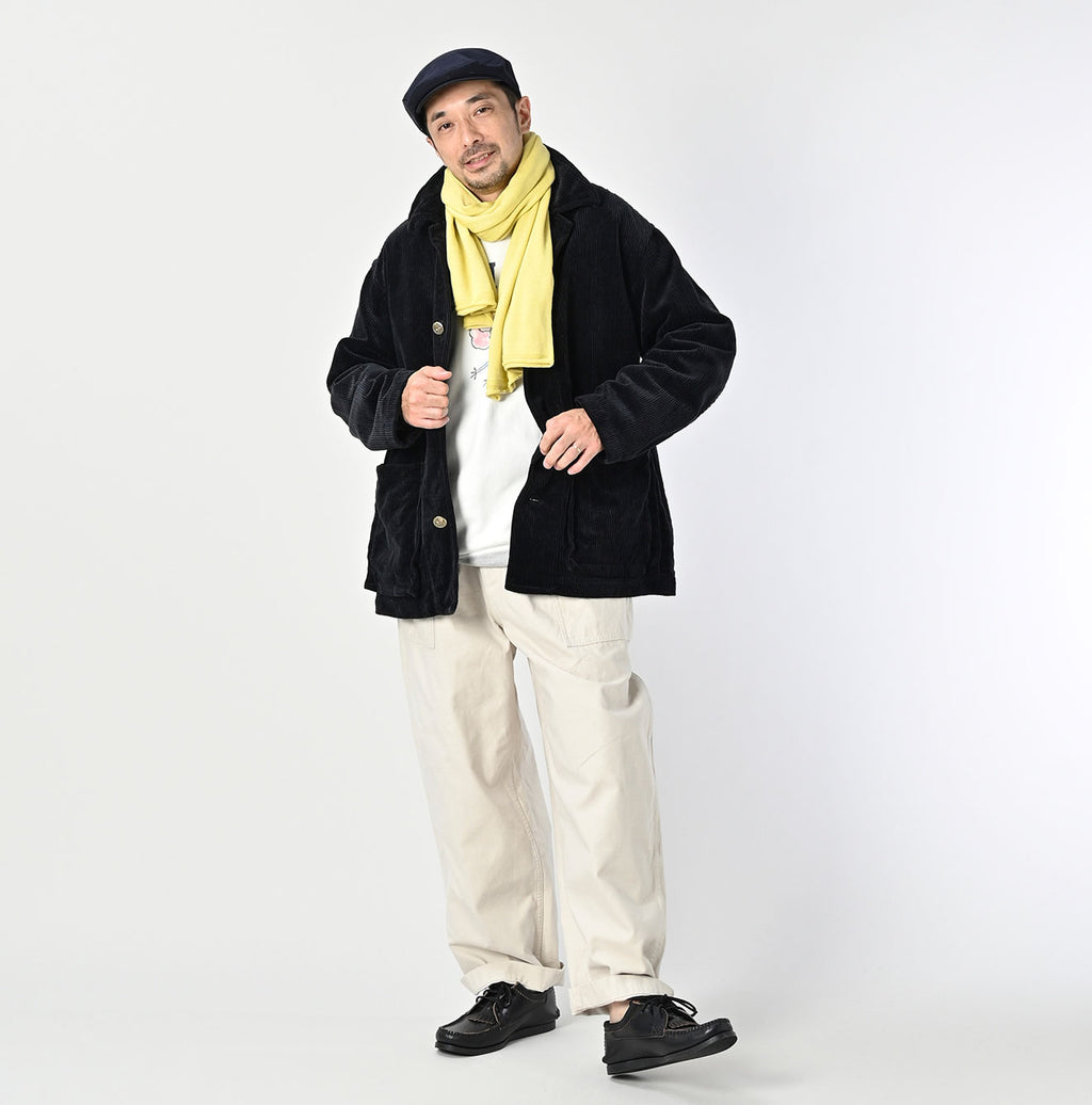 Super Gauze Muffler Male Model