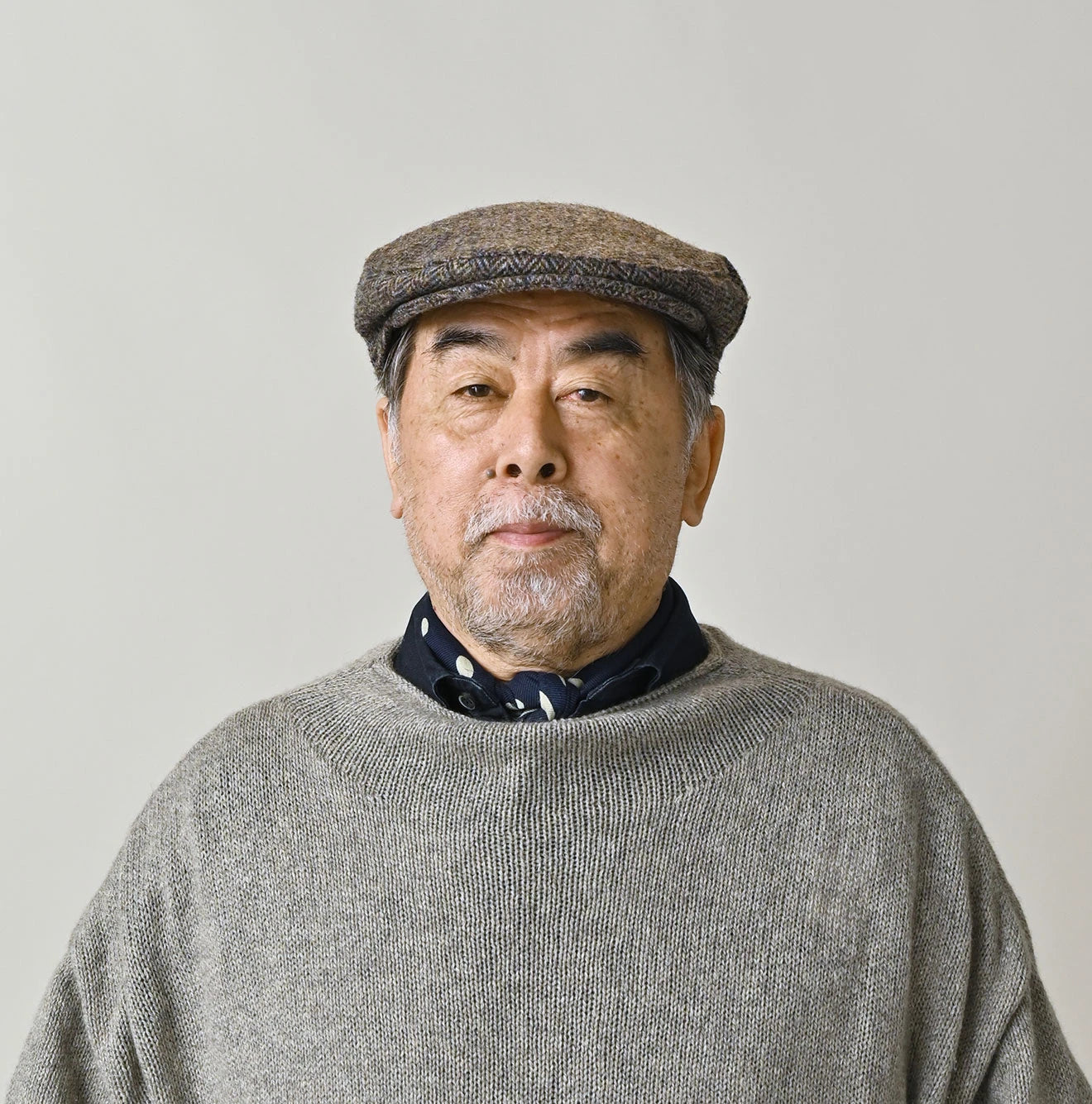 Indigo Supima Aya Korokoro Bandana