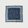 Indigo Supima Aya Square Komon Bandana